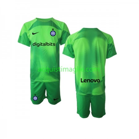 Divisa di Calcio Inter Milan Portiere Bambino Terza 2022/2023